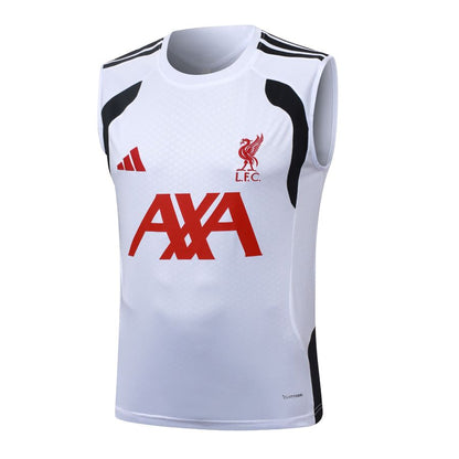 Liverpool Training Tank Top Kit White/Black 26/27