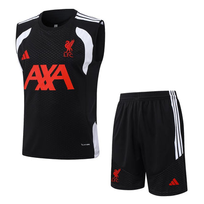 Liverpool Training Tank Top Kit Black/White 26/27