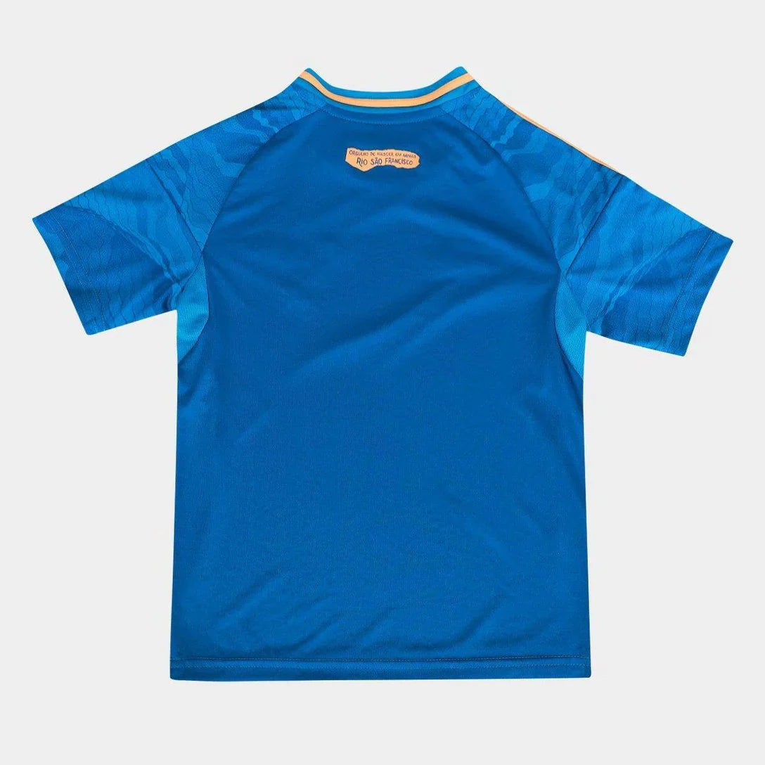 Cruzeiro 2025/26 Home Jersey Soccer - Kids Kit