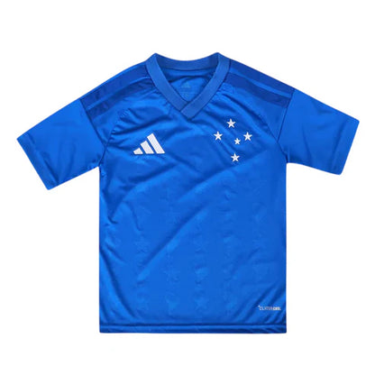 Cruzeiro Home Jersey 26-27 Kids Kit