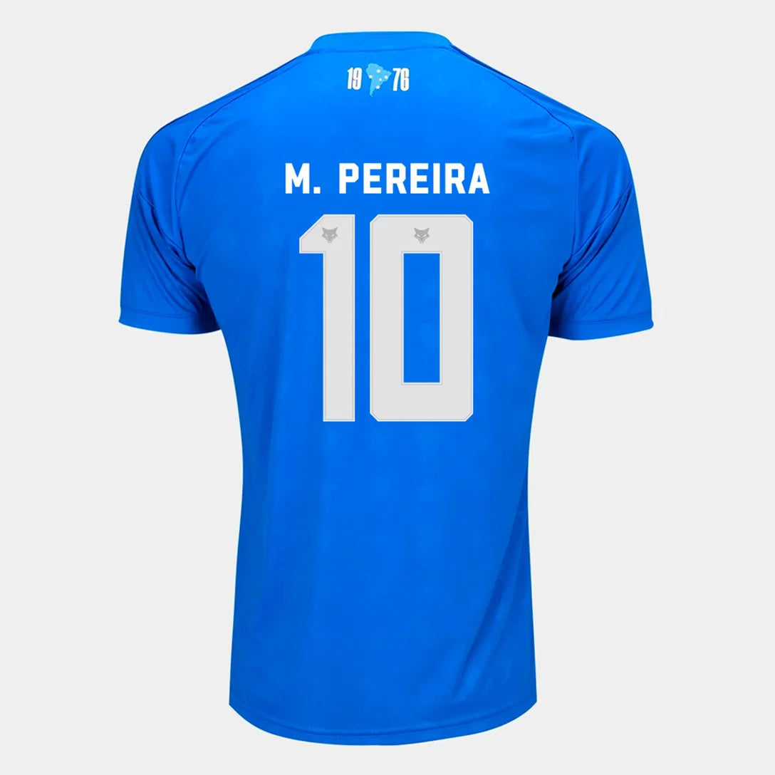 Cruzeiro Home Jersey 26-27 M. Pereira #10