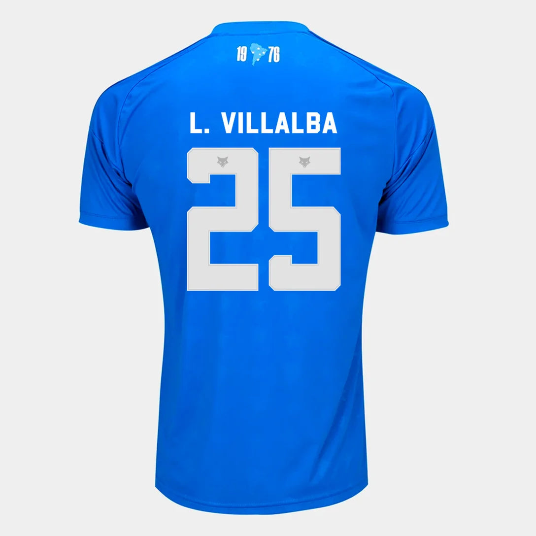 Cruzeiro Home Jersey 26-27 Villalba #25