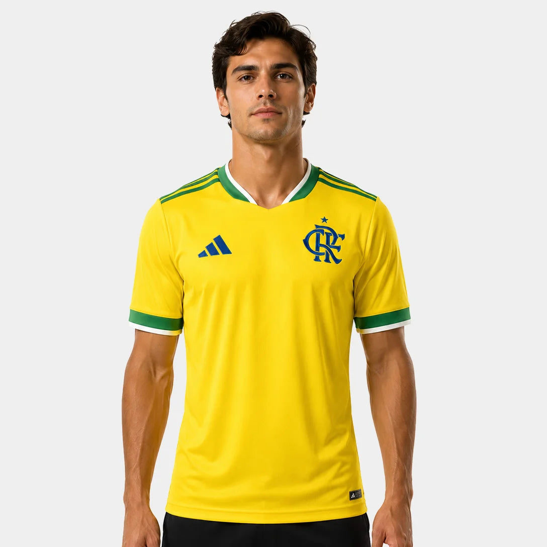 Flamengo 2026 VERDE E AMARELO Jersey Soccer - FIFA WORLD CUP