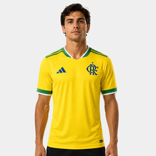 Flamengo 2026 VERDE E AMARELO Jersey Soccer - FIFA WORLD CUP