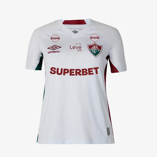 Fluminense 2025/26 Away Jersey Soccer Full Sponsors