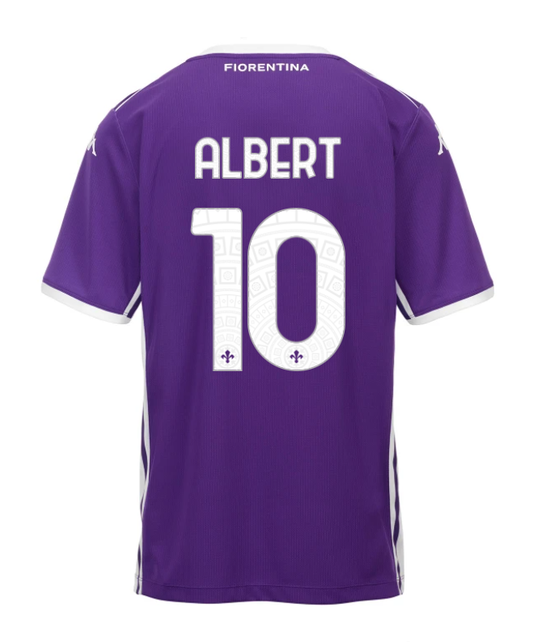 Fiorentina Home ALBERT 10 Jersey 25-26