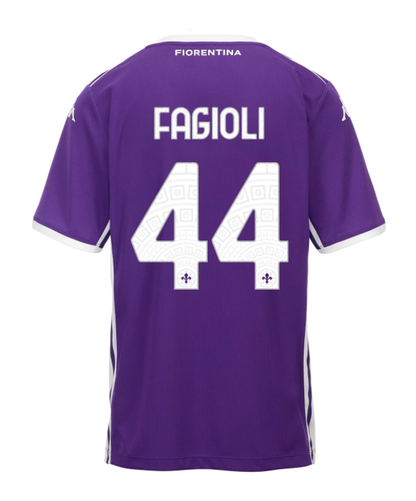 Fiorentina Home FAGIOLI 44 Jersey 25-26