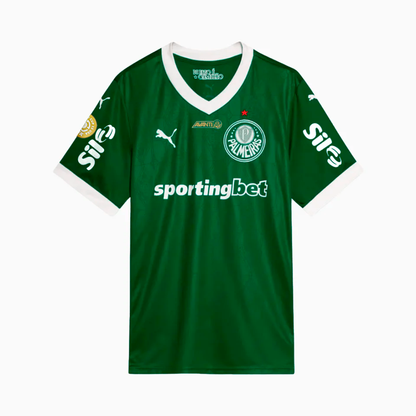 Palmeiras 2025/26 I Home Jersey Full Sponsors - Fan Version