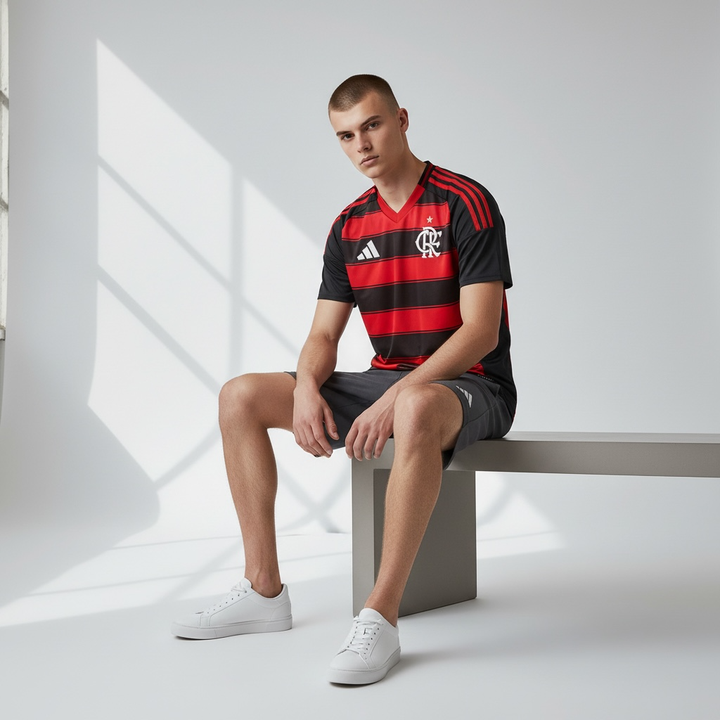 Flamengo 2025/26 I Home Jersey Soccer - Fan Version