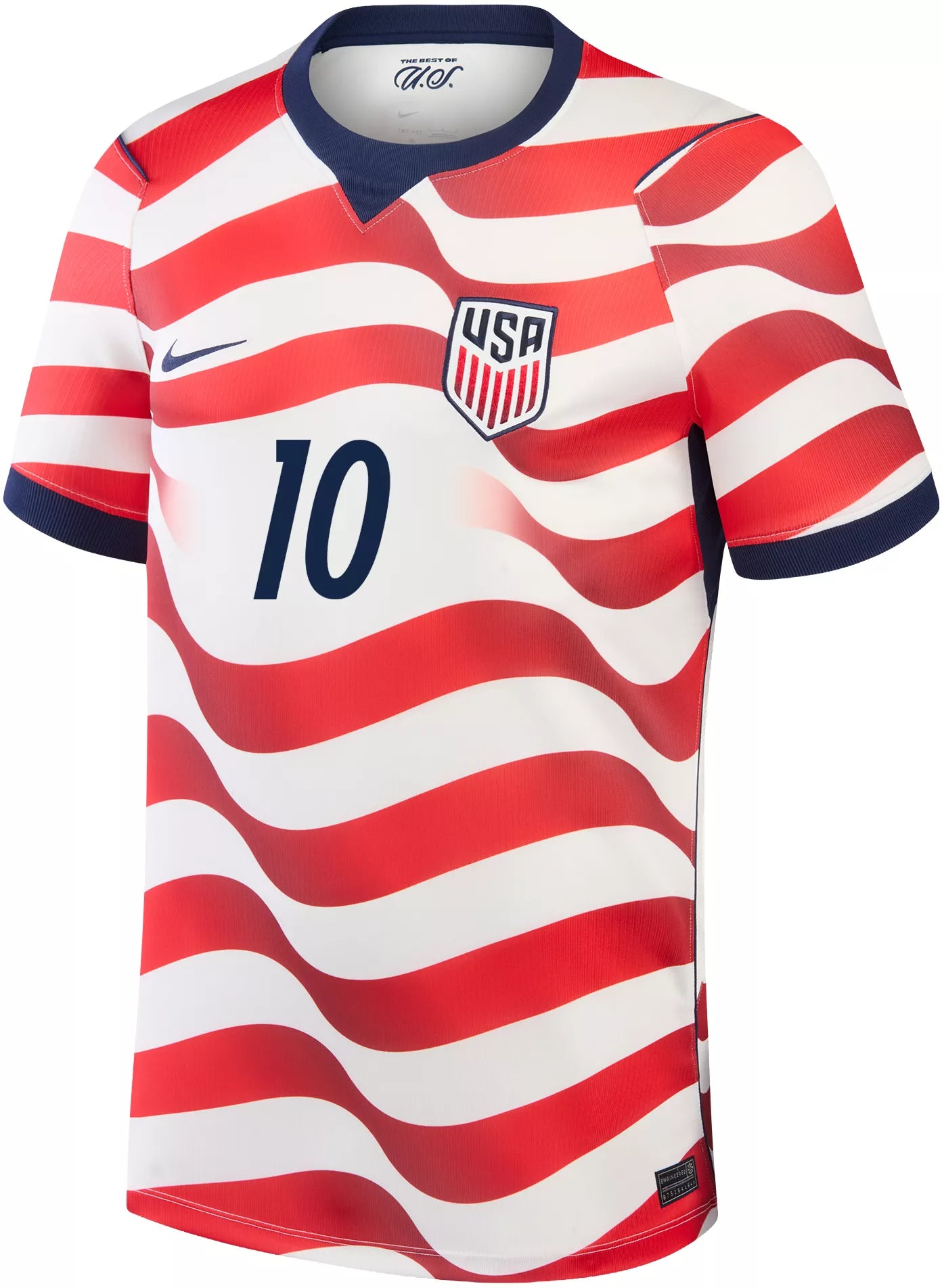 USA 2026 I Home Jersey Soccer Player Pulisic #10 - World Cup 2026