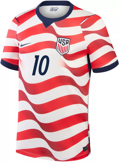 USA Home PULISIC #10 26-27 Jersey (Player Version)