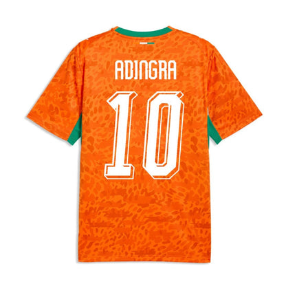 Ivory Coast Home ADINGRA 10 Jersey 2026
