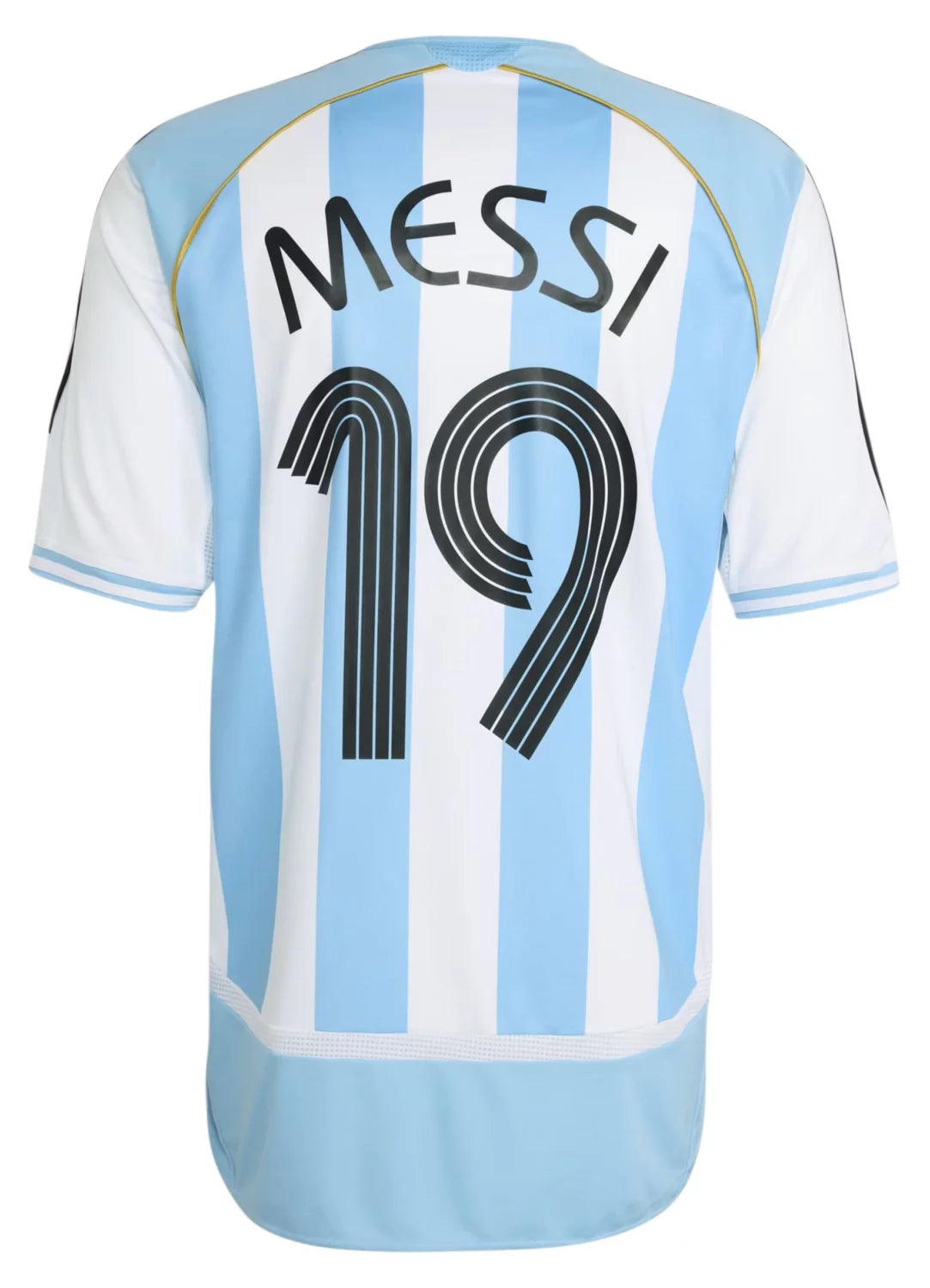 Argentina Home Jersey 2006 Messi #19 - Retro
