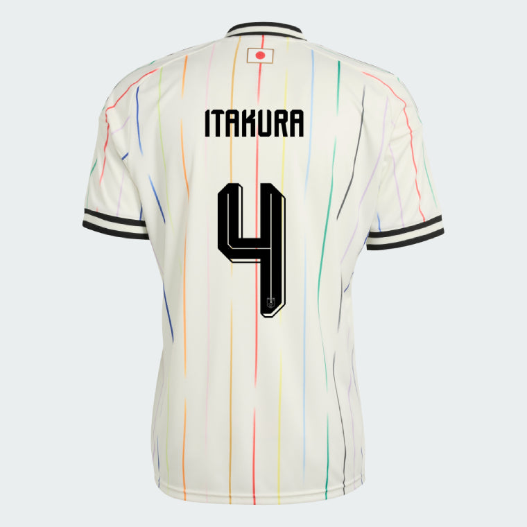 Japan Away ITAKURA 4 Jersey 2026