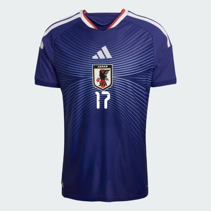 Japan Home TANAKA 17 Jersey World Cup 2026 (Player Version)