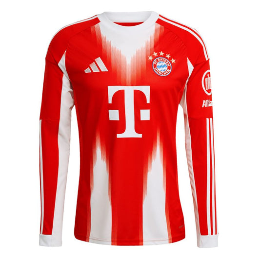Bayern Munich Home Long Sleeve Jersey 25/26