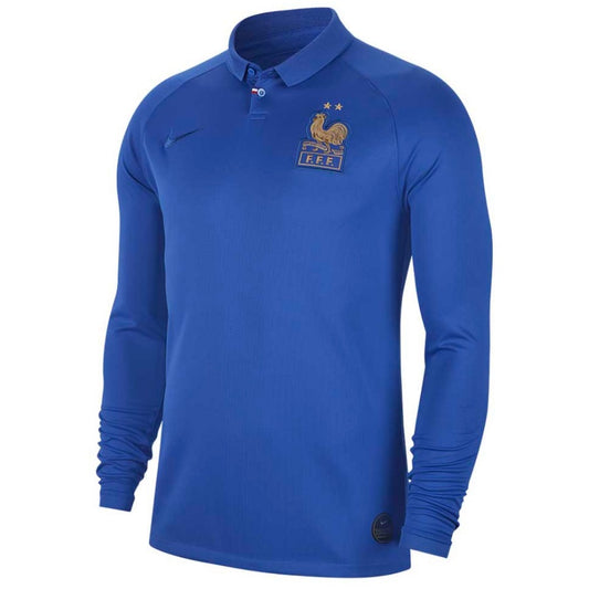 France Home Long Sleeve Centenary Jersey 2019