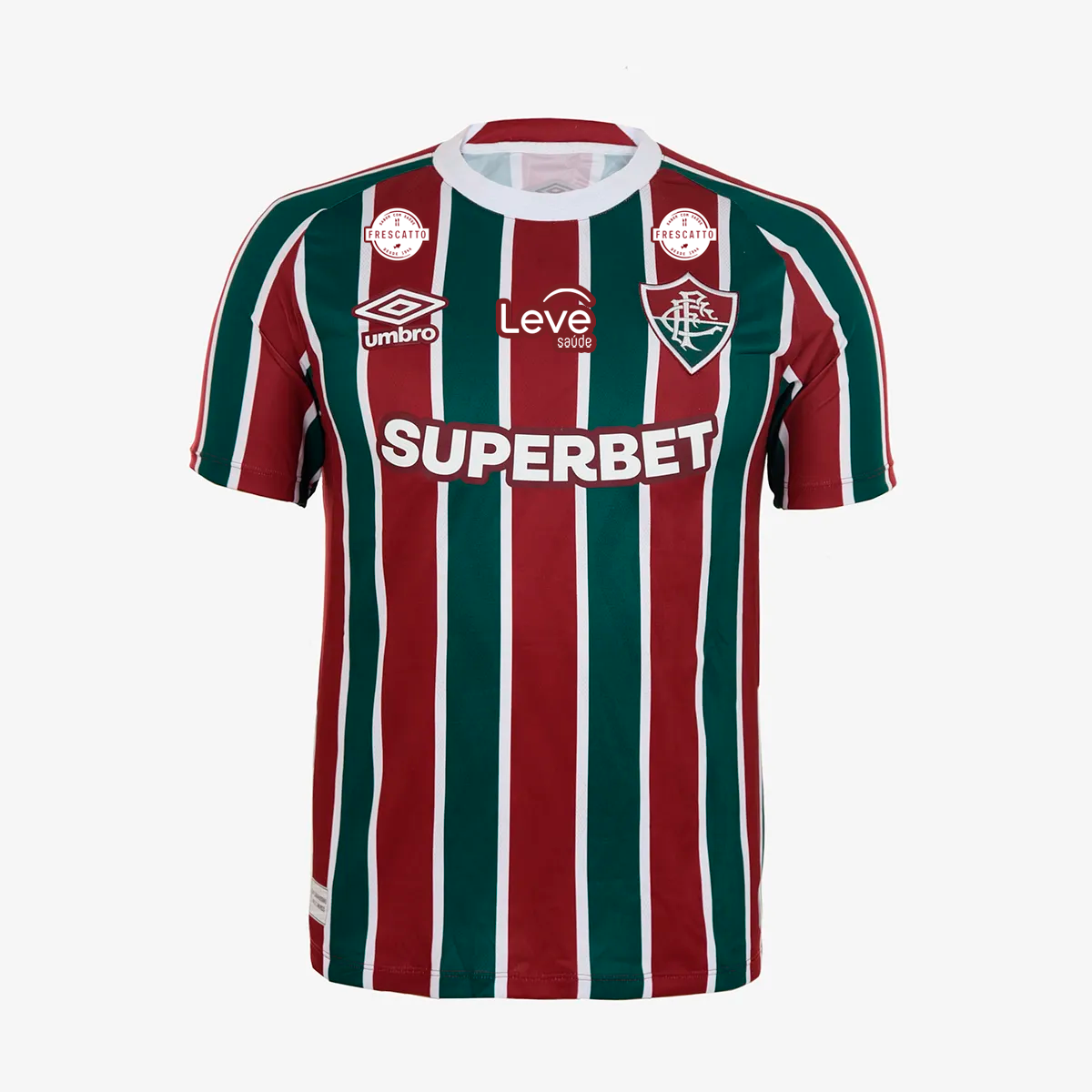 Fluminense 2025/26 I Home Jersey Soccer Full Sponsors - Fan Version
