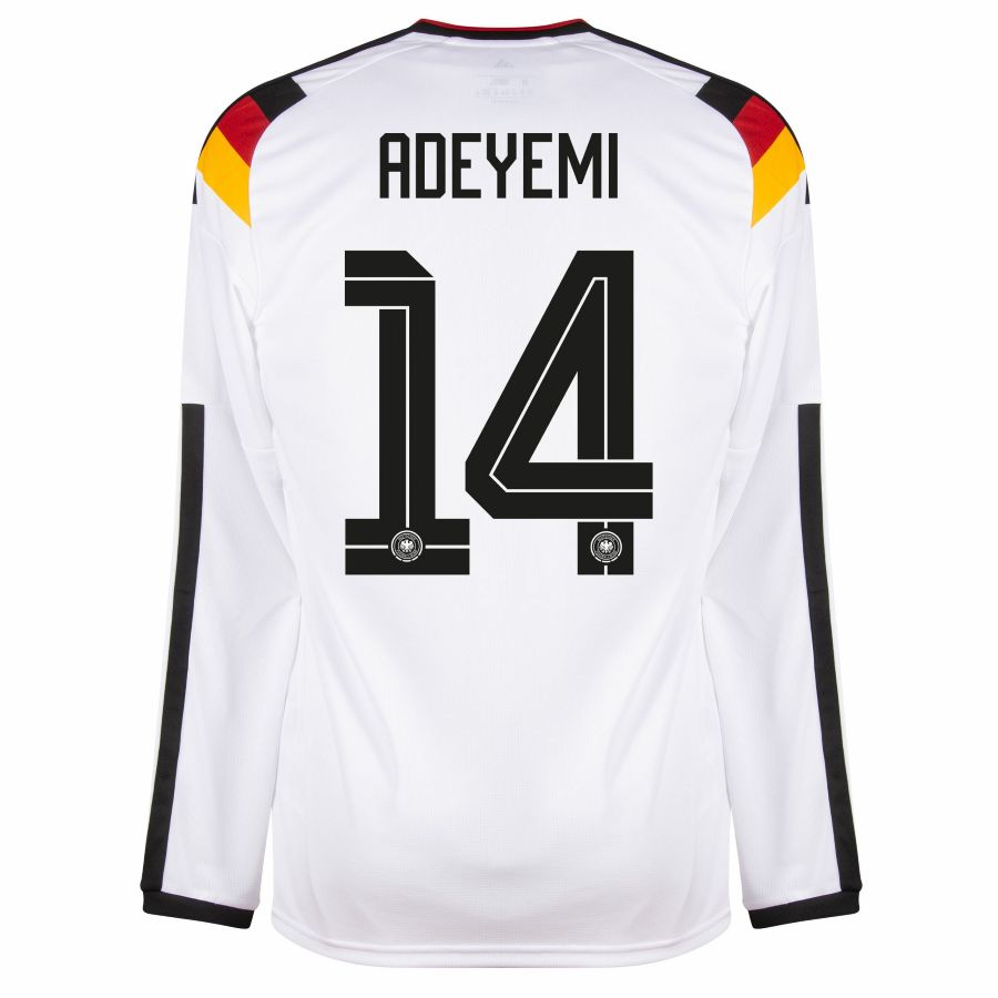 Germany Home Long Sleeve ADEYEMI #14 Jersey 26-27