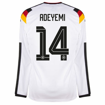 Germany Home Long Sleeve ADEYEMI #14 Jersey 26-27