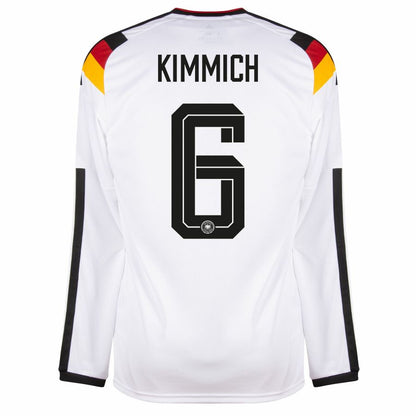 Germany Home Long Sleeve KIMMICH #6 Jersey 26-27