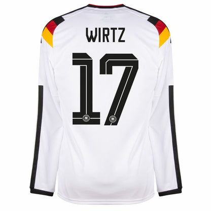 Germany Home Long Sleeve WIRTZ #17 Jersey 26-27