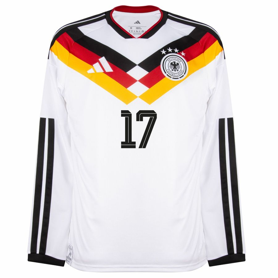 Germany Home Long Sleeve WIRTZ #17 Jersey 26-27