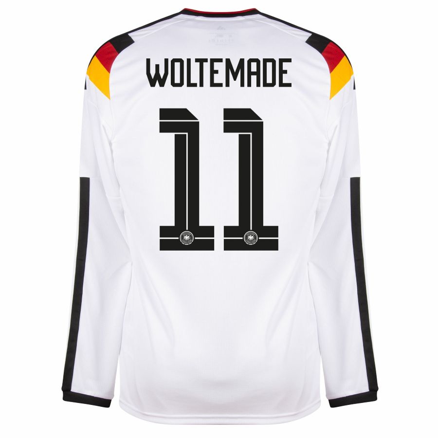 Germany Home Long Sleeve WOLTEMADE #11 Jersey 26-27
