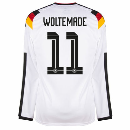 Germany Home Long Sleeve WOLTEMADE #11 Jersey 26-27