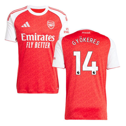 Arsenal Home GYÖKERES #14 Jersey 25-26