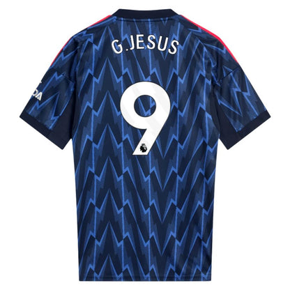 Arsenal Away Kids Kit 25/26 - G.JESUS #9
