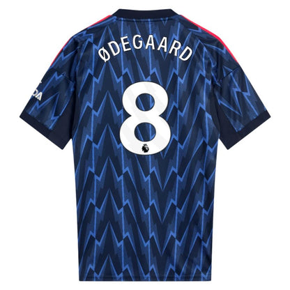 Arsenal Away ØDEGAARD #8 Jersey 25-26