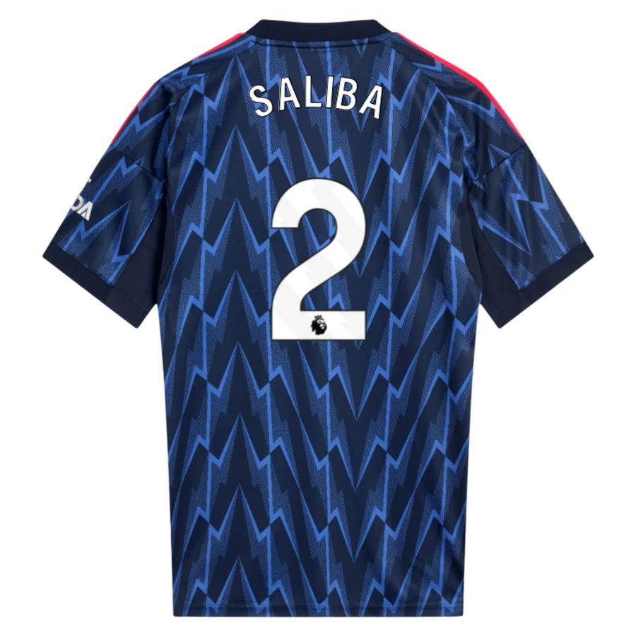Arsenal Away Kids Kit 25/26 - SALIBA #2
