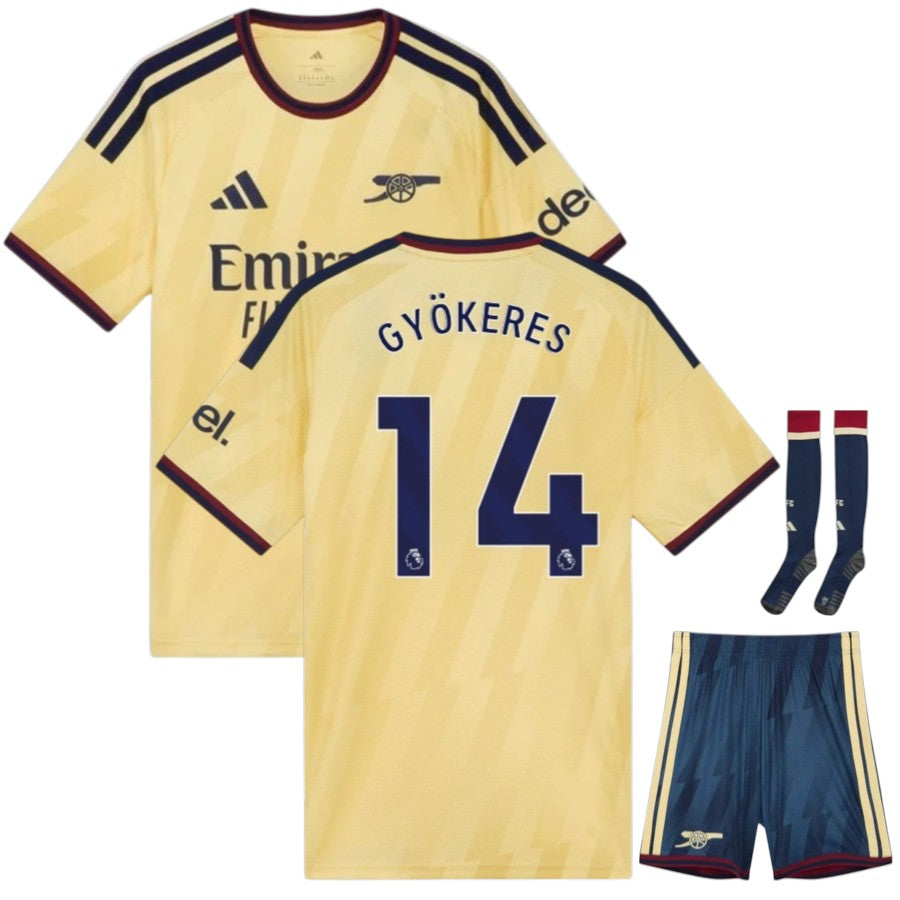 Arsenal Third Kids Kit 26/27 - GYÖKERES #14
