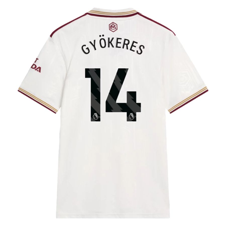 Arsenal Third GYÖKERES #14 Jersey 25-26