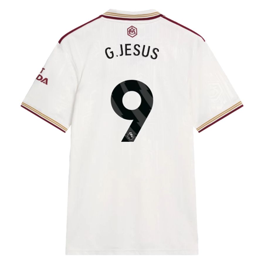 Arsenal Third Kids Kit 25/26 - G.JESUS #9
