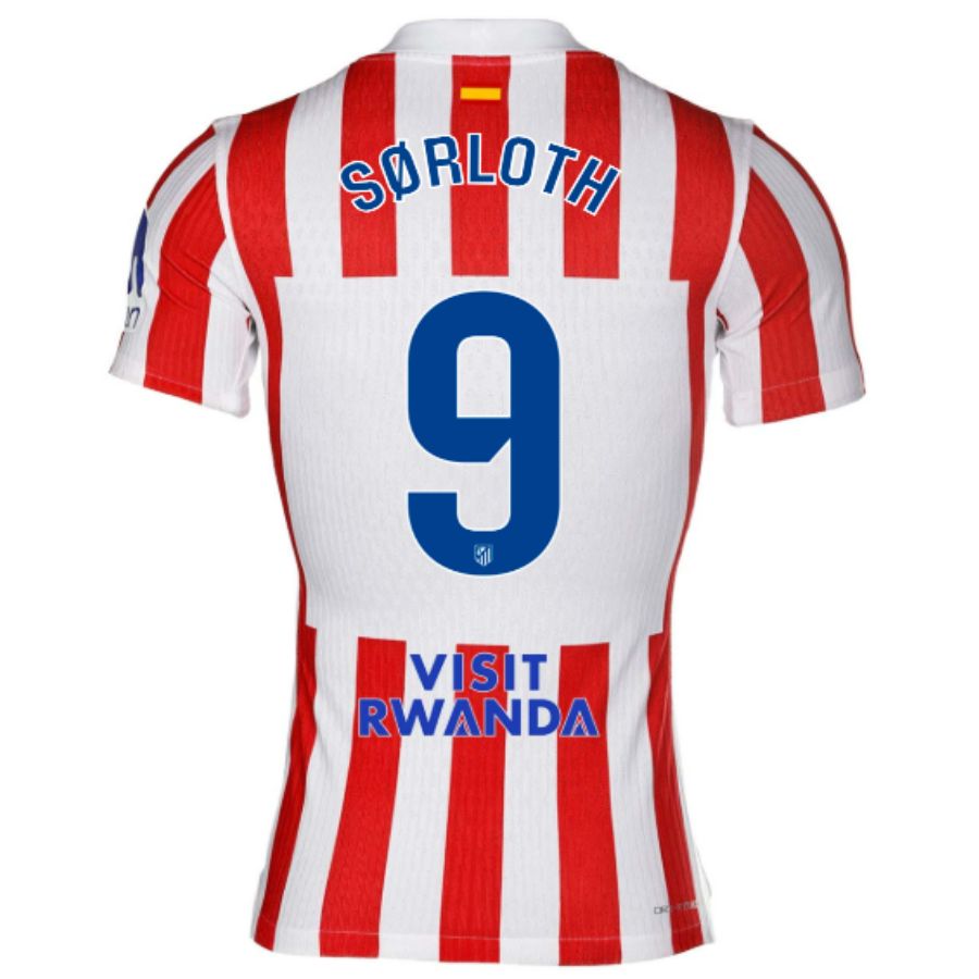 Atletico Madrid Home Jersey 25-26 SORLOTH #9