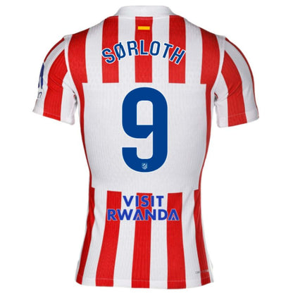 Atletico Madrid Home Jersey 25-26 SORLOTH #9