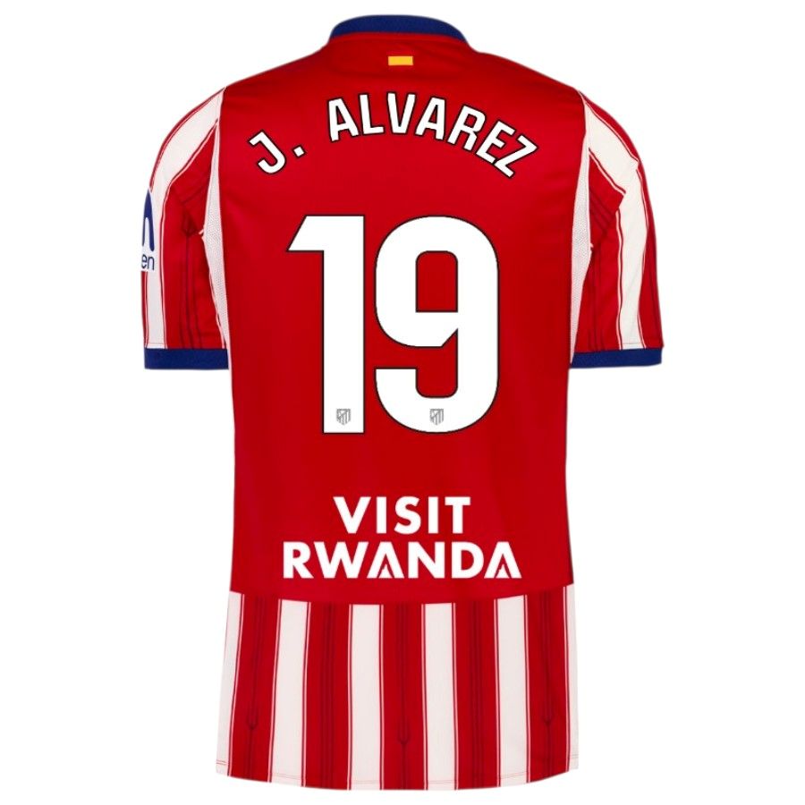 Atletico Madrid Home Jersey 26-27 J. ALVAREZ #19