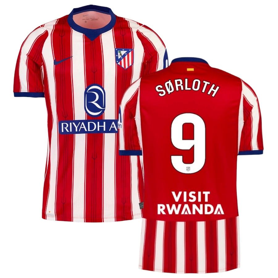 Atletico Madrid Home Jersey 26-27 SORLOTH #9