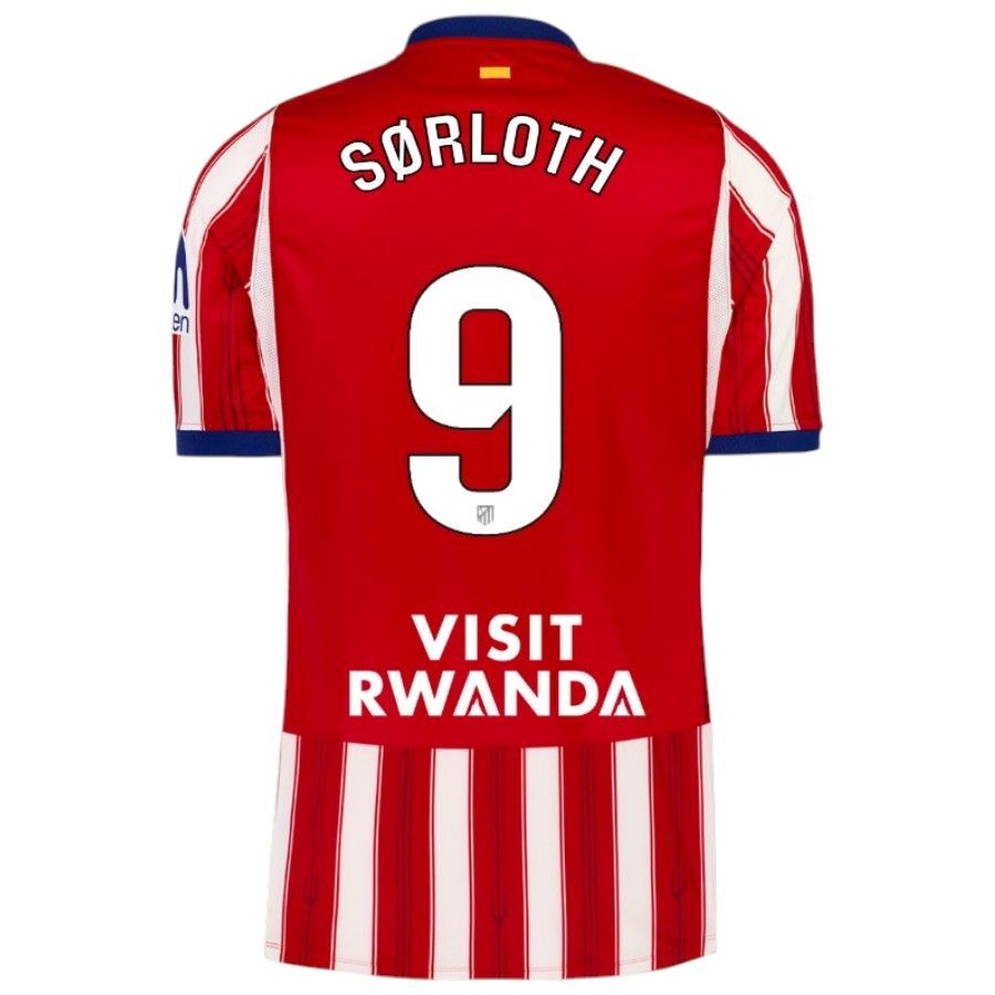 Atletico Madrid Home Jersey 26-27 SORLOTH #9
