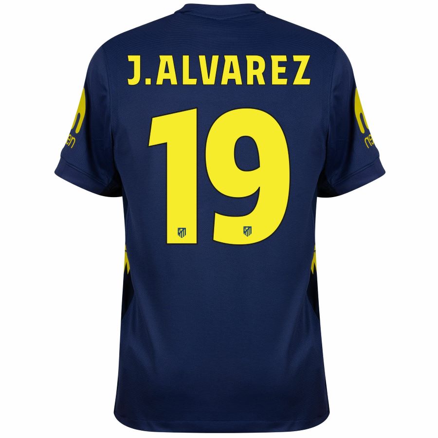 Atletico Madrid Away Jersey 25-26 J. ALVAREZ #19