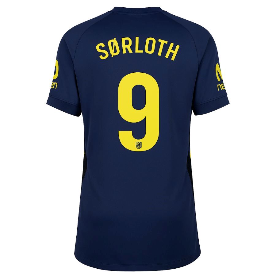 Atletico Madrid Away Jersey 25-26 SORLOTH #9