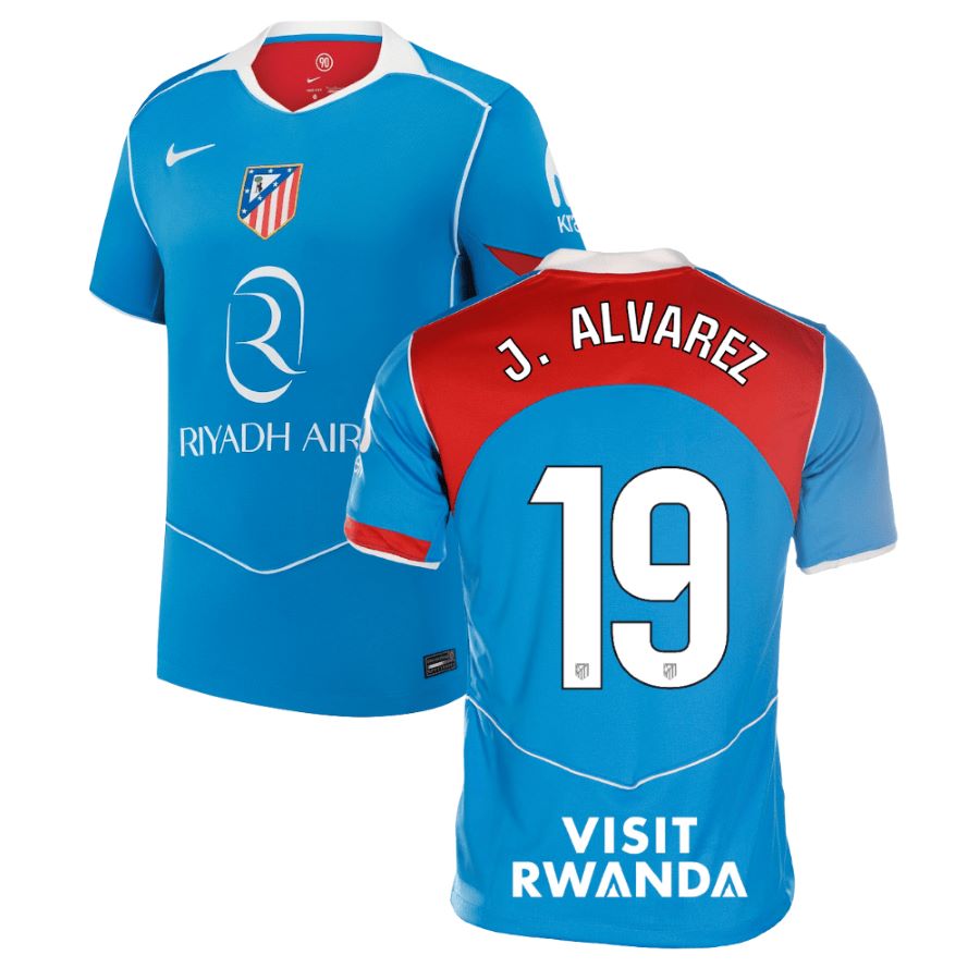 Atletico Madrid Thied Jersey 25-26 J. ALVAREZ #19