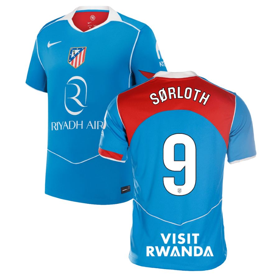 Atletico Madrid Third Jersey 25-26 SORLOTH #9