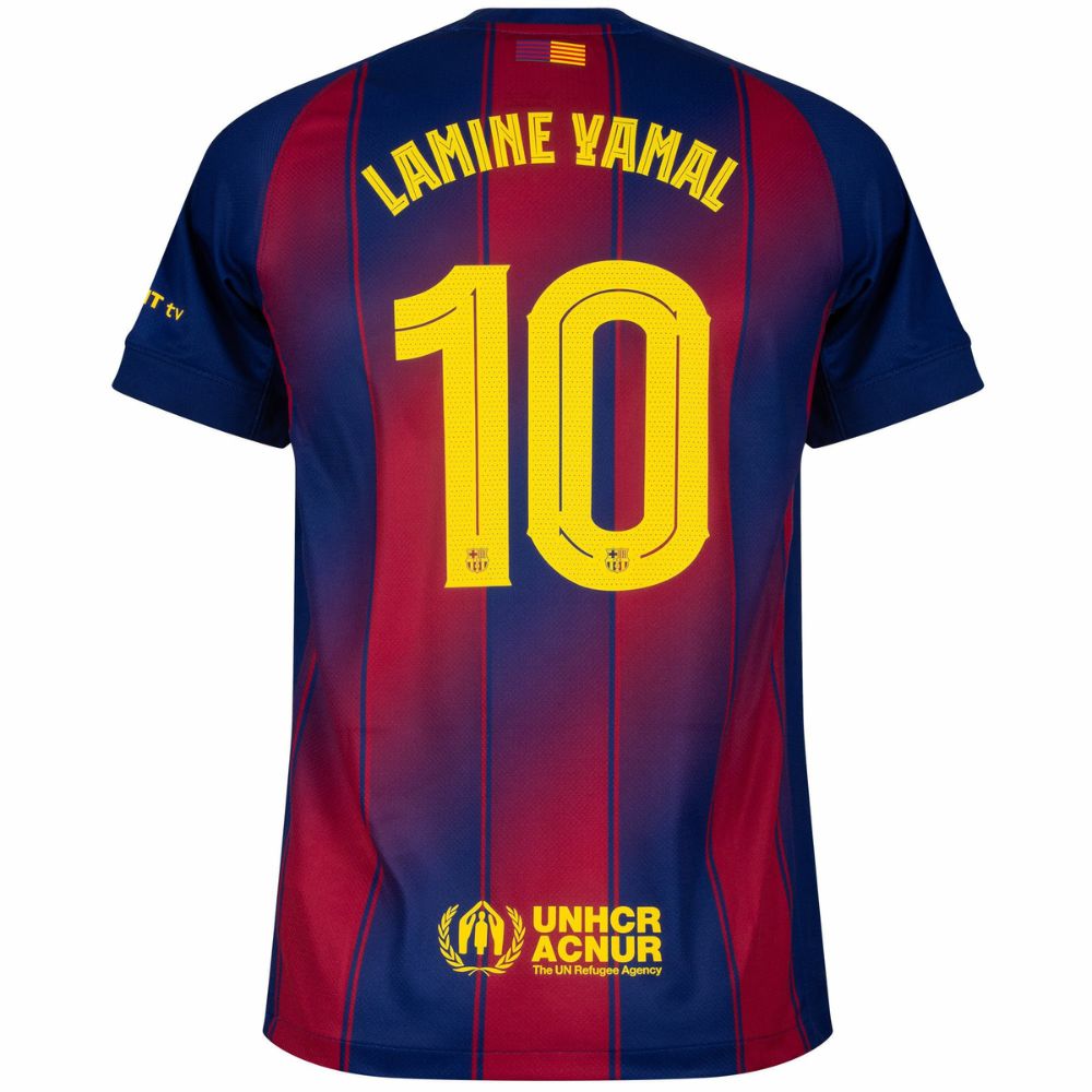 Barcelona Home LAMINE YAMAL 10 Jersey 25-26