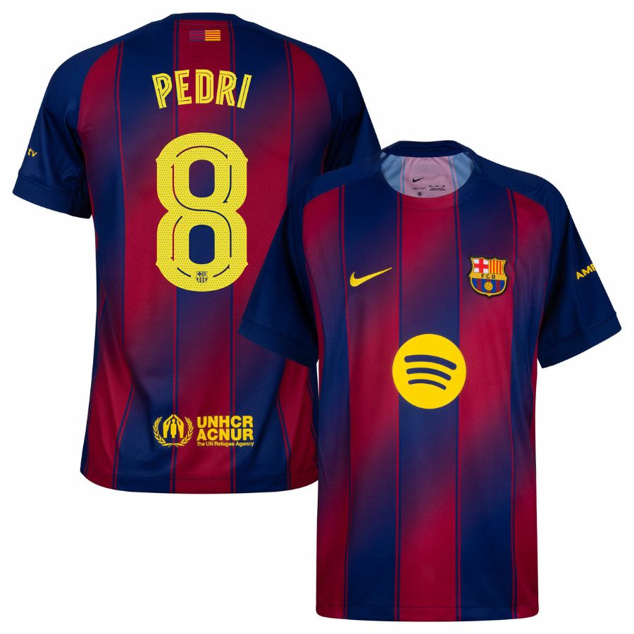 Barcelona Home PEDRI 8 Jersey 25-26