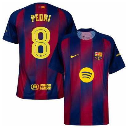 Barcelona Home PEDRI 8 Jersey 25-26