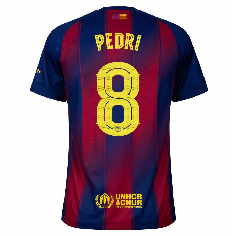 Barcelona Home PEDRI 8 Jersey 25-26