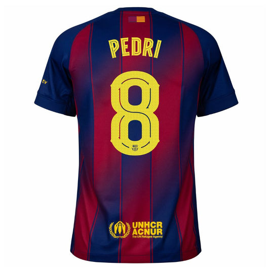 Barcelona Home PEDRI 8 Jersey 25-26